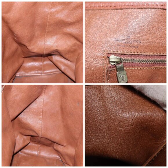 LOUIS VUITTON Monogram Sac Weekend GM Tote Bag M42420 LV Auth - Picture 14 of 15